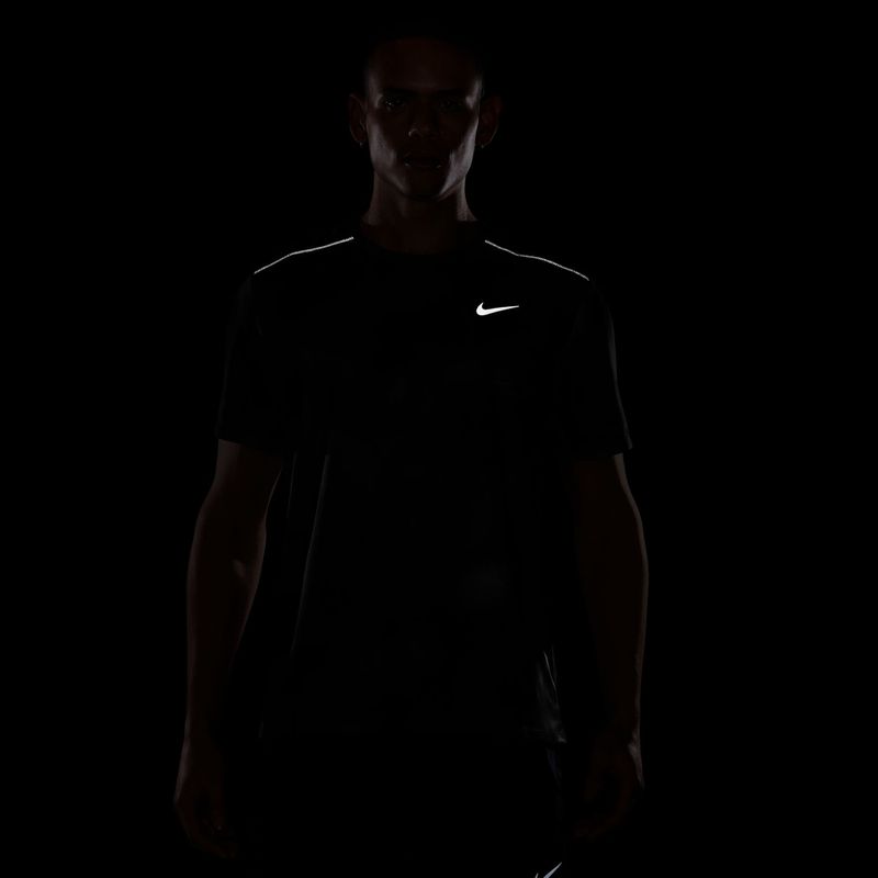 Tricou de alergare pentru bărbați Nike Miler black 4