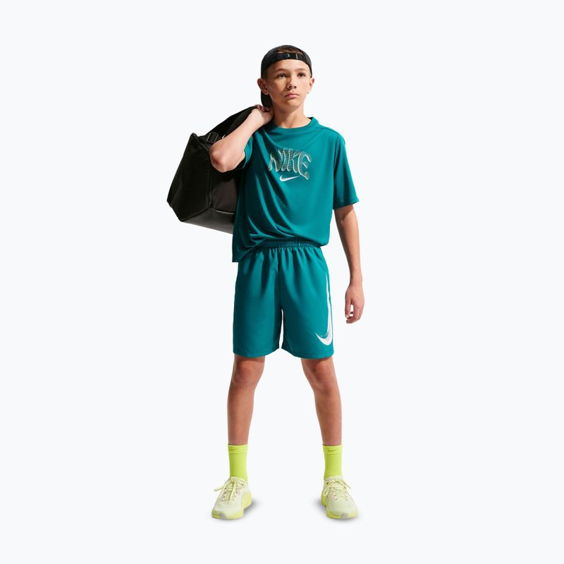 Pantaloni scurți pentru copii Nike Multi Refresh bright spruce 2