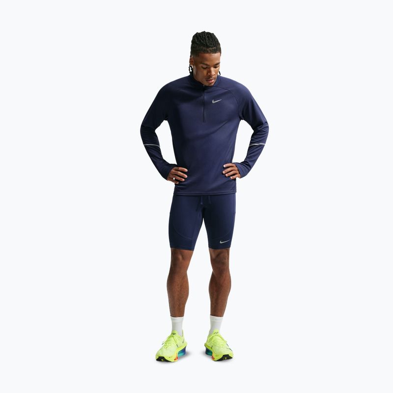 Pantaloni scurți de alergare pentru bărbați Nike Stride midnight navy 2