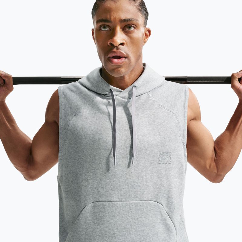 Bluză de antrenament pentru bărbați Nike N.A.C. light smoke grey/htr/light smoke grey 4