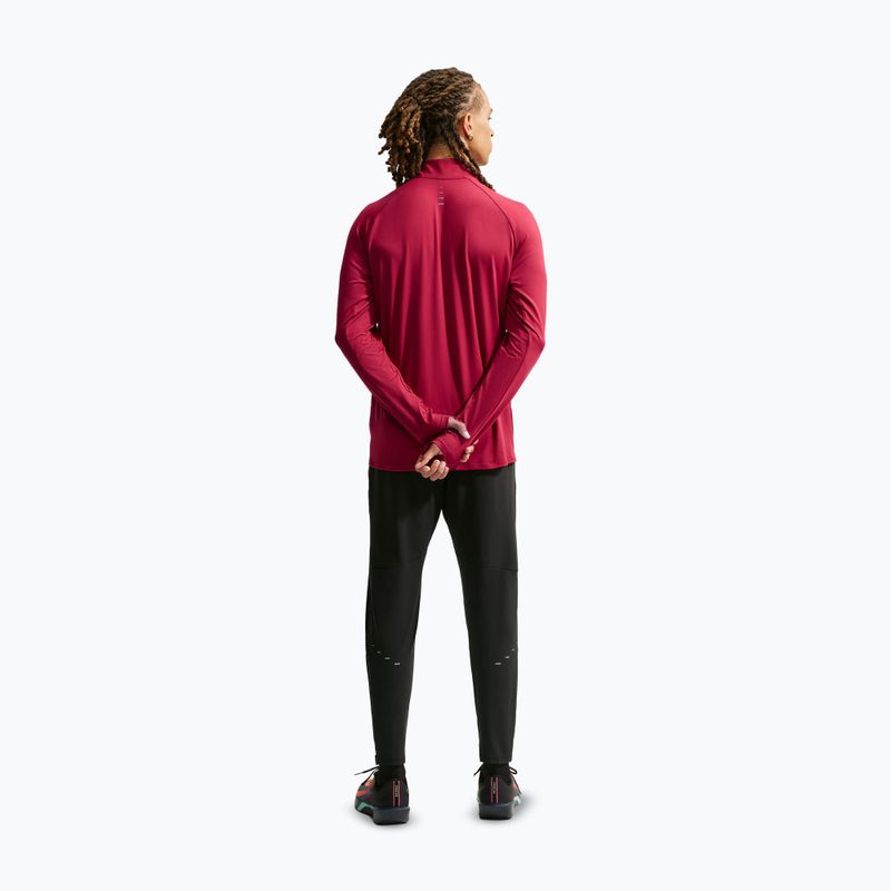 Bluză de alergare pentru bărbați Nike Stride 1/4 Zip Dri-Fit tough red 3