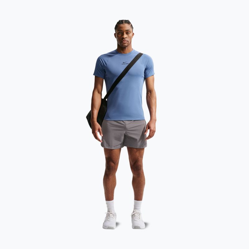 Tricou de antrenament bărbați Nike Pro Training indigo storm/black 2