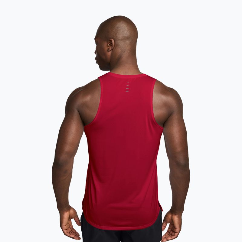 Tricou de alergare pentru bărbați Nike Stride tough red 2