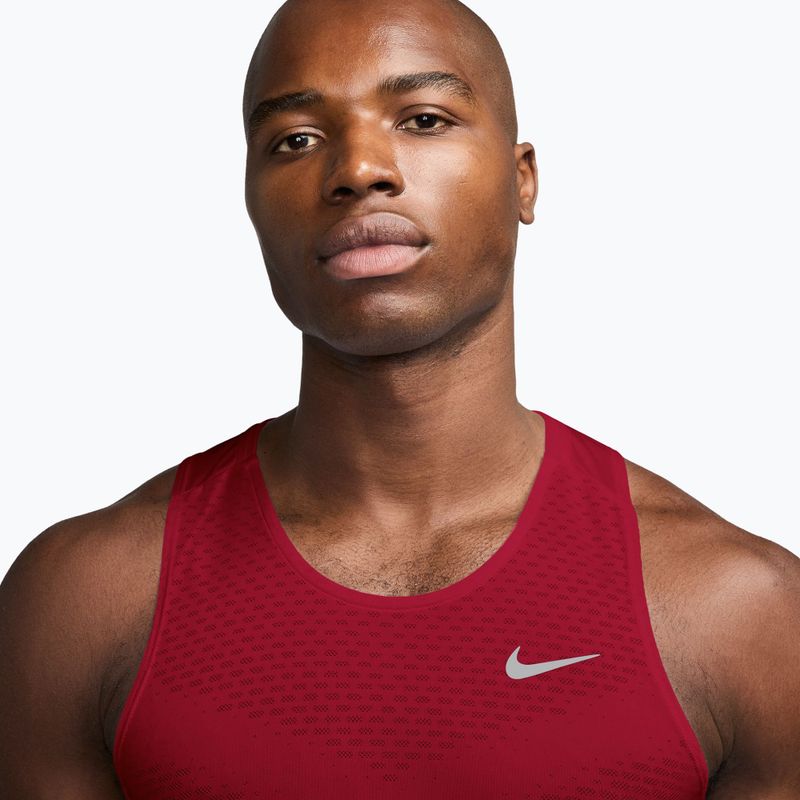 Tricou de alergare pentru bărbați Nike Stride tough red 3