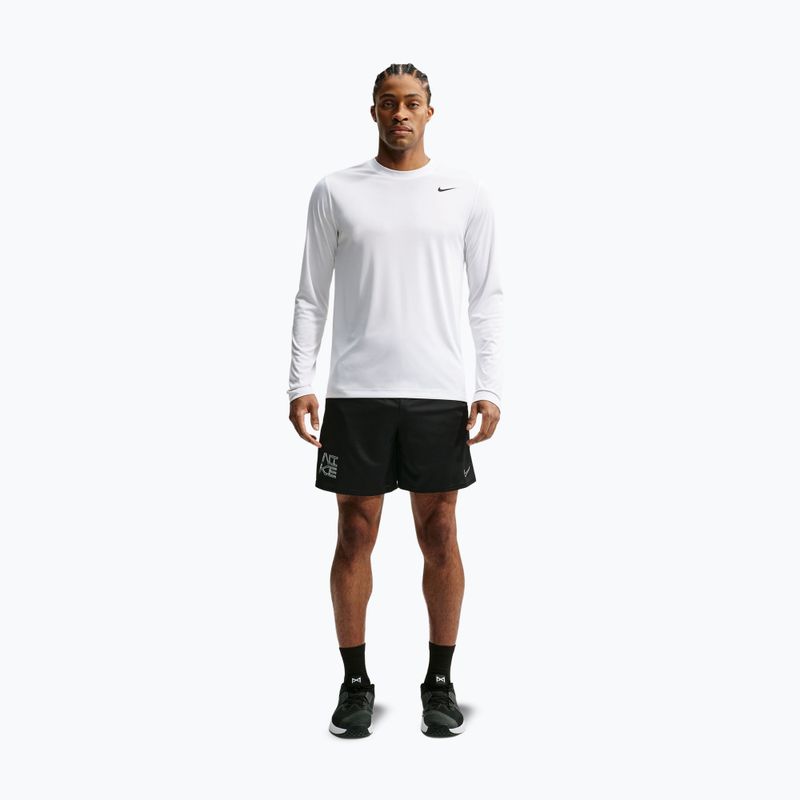 Pantaloni scurți de antrenament pentru bărbați Nike Flex black/white 2
