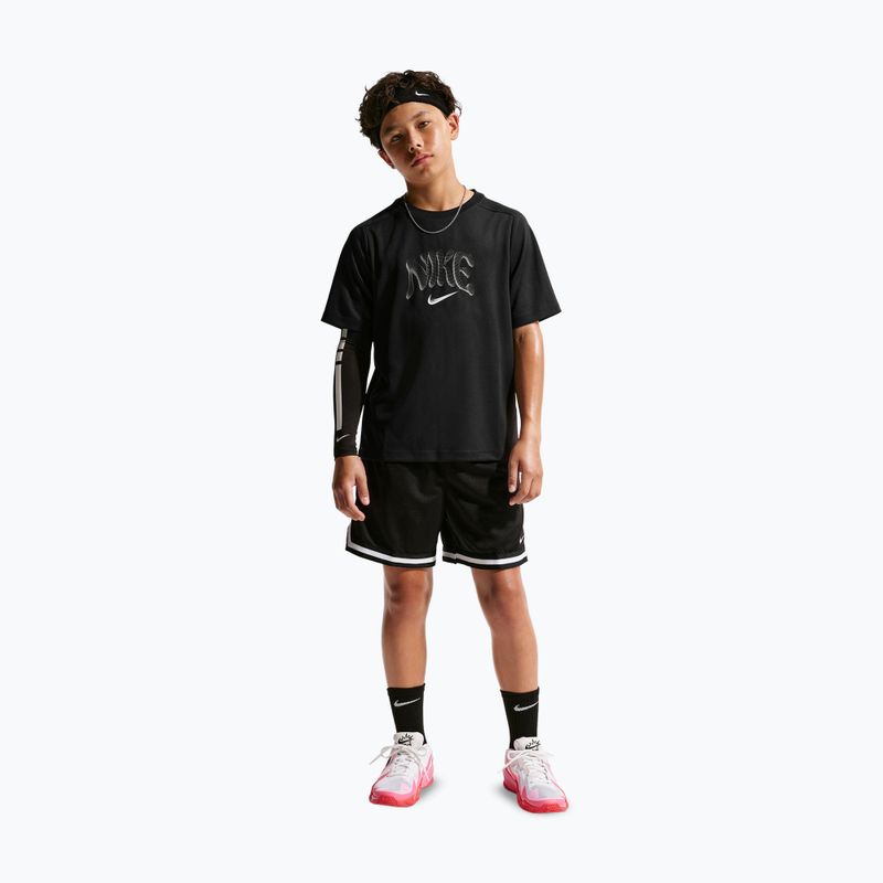 Tricou pentru copii Nike Multi Refresh black 2