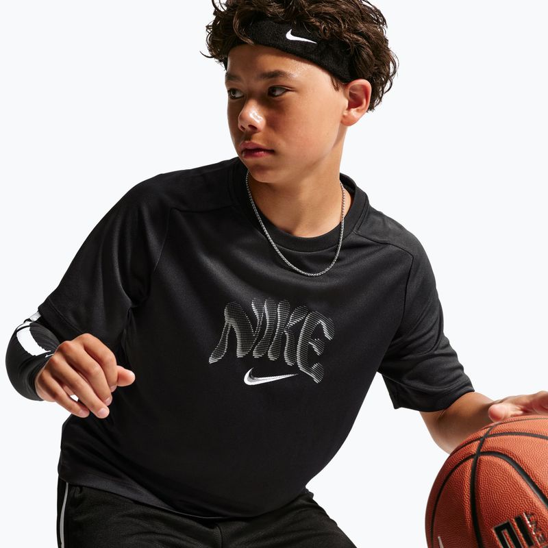 Tricou pentru copii Nike Multi Refresh black 6