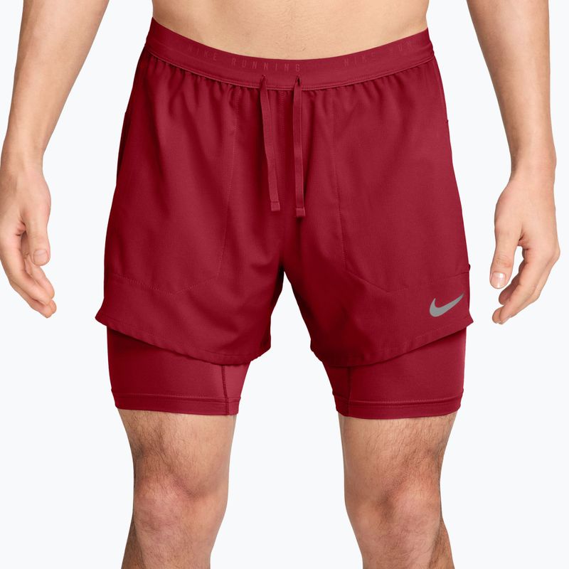 Pantaloni scurți de alergare pentru bărbați Nike Stride tough red