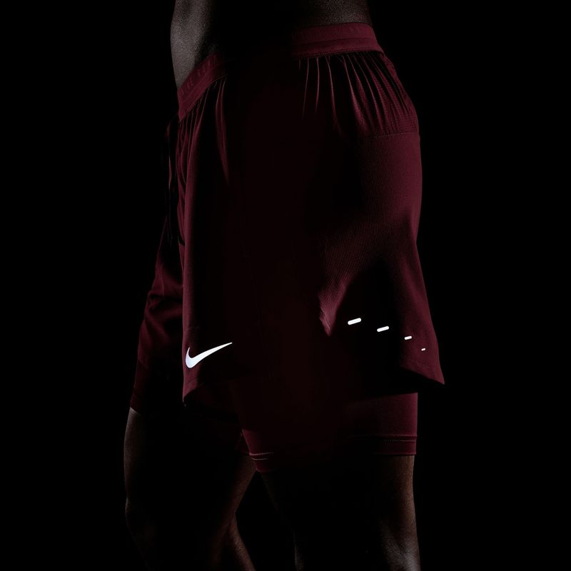 Pantaloni scurți de alergare pentru bărbați Nike Stride tough red 5