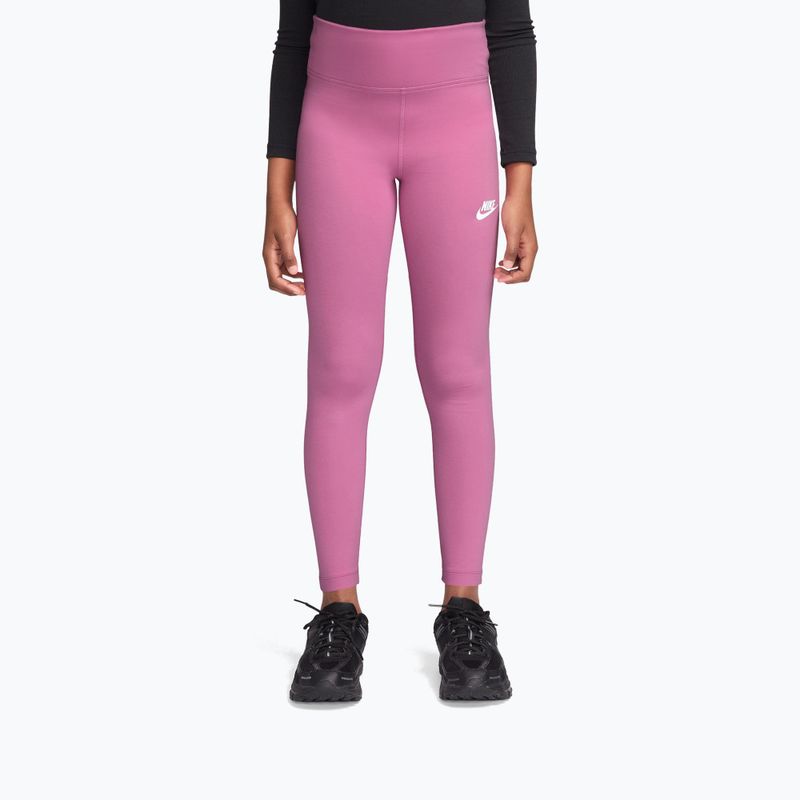 Colanți pentru copii Nike Sportswear Classic playful pink/white
