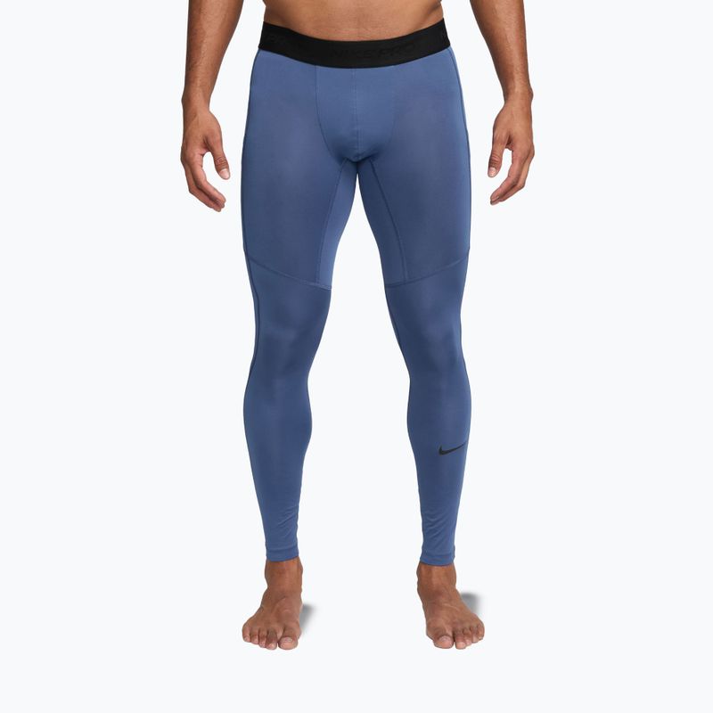 Colanți pentru bărbați Nike Pro indigo storm/black