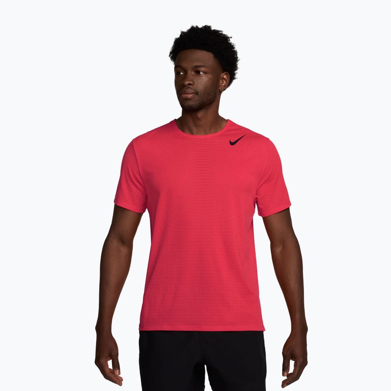 Tricou de alergare pentru bărbați Nike AeroSwift fusion red/black
