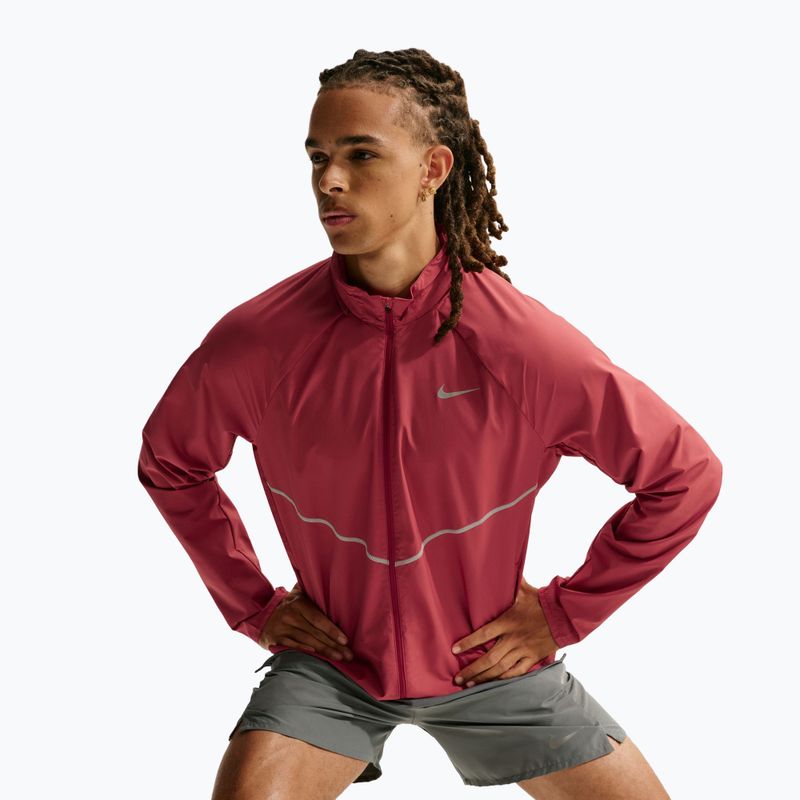Geacă de alergare pentru bărbați Nike Miler tough red/tough red 4