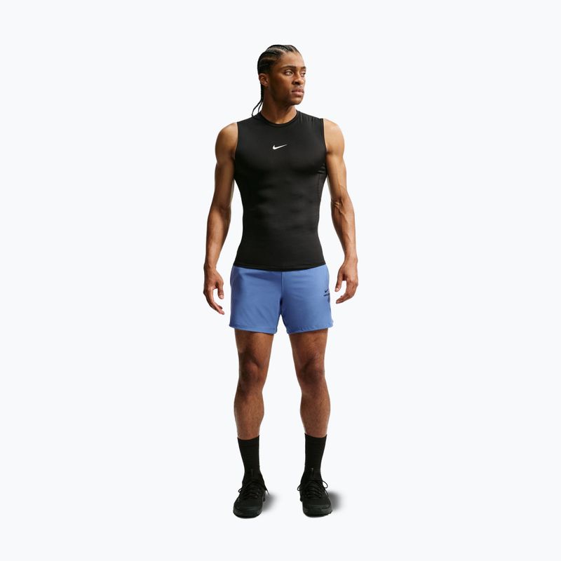 Pantaloni scurți de antrenament pentru bărbați Nike Pro Training indigo storm/black 7