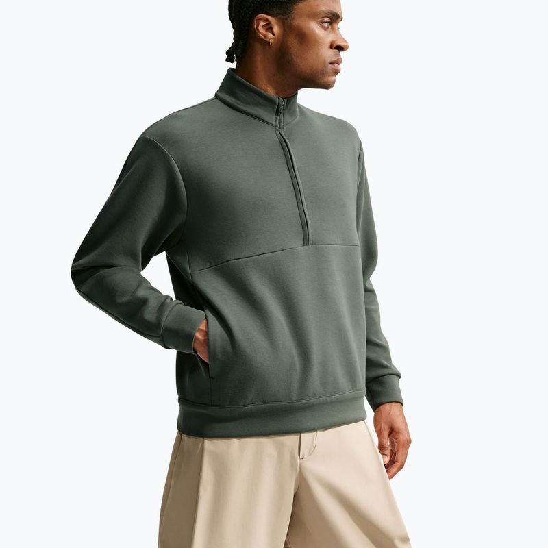 Bluză de antrenament pentru bărbați Nike 24.7 ImpossiblySoft Camo Green/Black/Outdoor Green 3