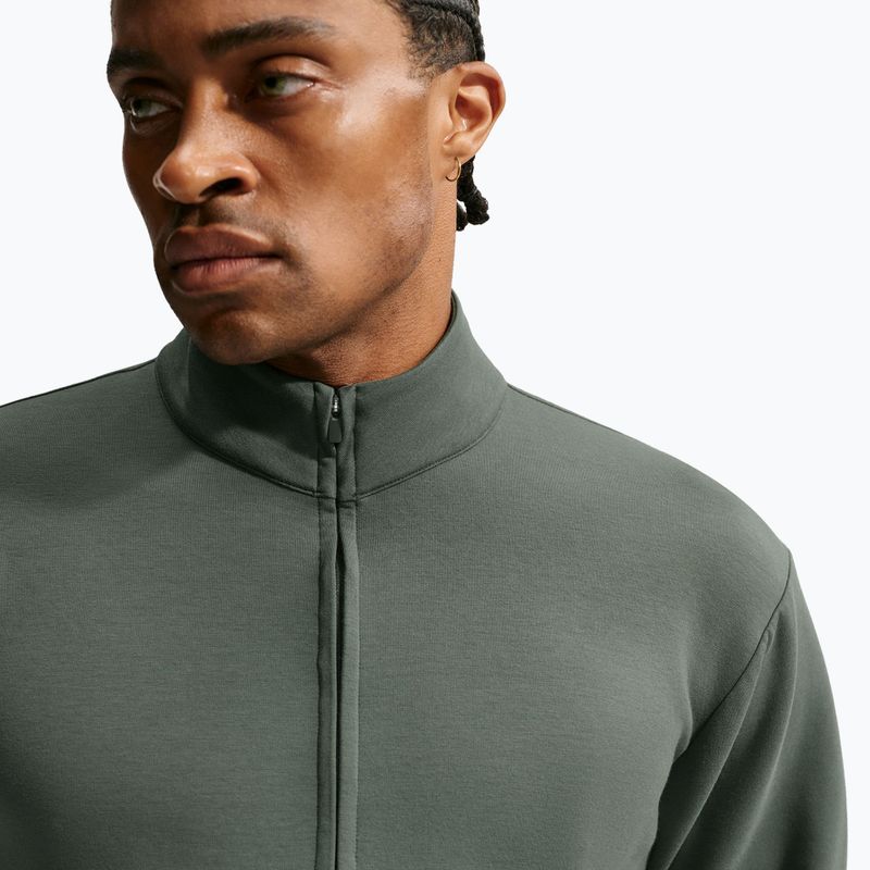 Bluză de antrenament pentru bărbați Nike 24.7 ImpossiblySoft Camo Green/Black/Outdoor Green 5