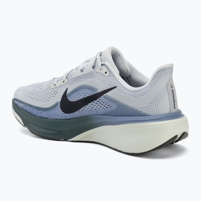 Încălțăminte de alergare pentru bărbați Nike Pegasus 42 pure platinum/work blue/dark obsidian 3
