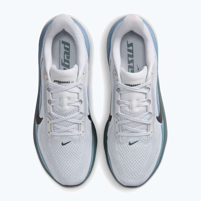Încălțăminte de alergare pentru bărbați Nike Pegasus 42 pure platinum/work blue/dark obsidian 5