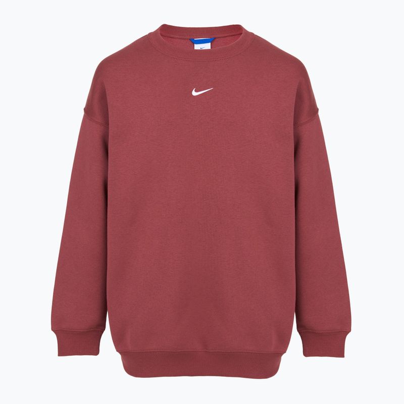 Bluză pentru copii Nike Sportswear Studio pink smoke/white 7