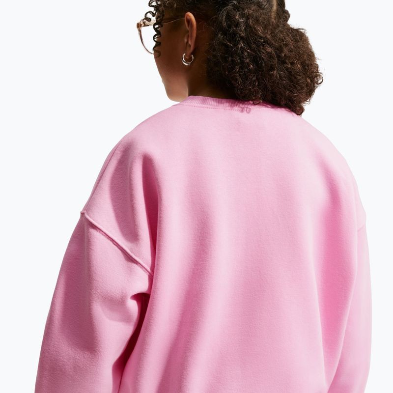 Bluză pentru copii Nike Sportswear Studio pink rise/white 5