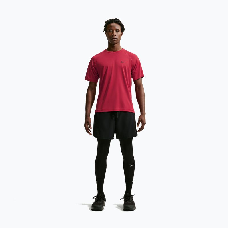 Tricou de antrenament bărbați Nike Flex tough red/black 2
