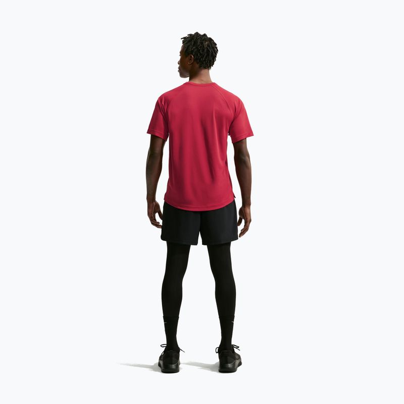 Tricou de antrenament bărbați Nike Flex tough red/black 3