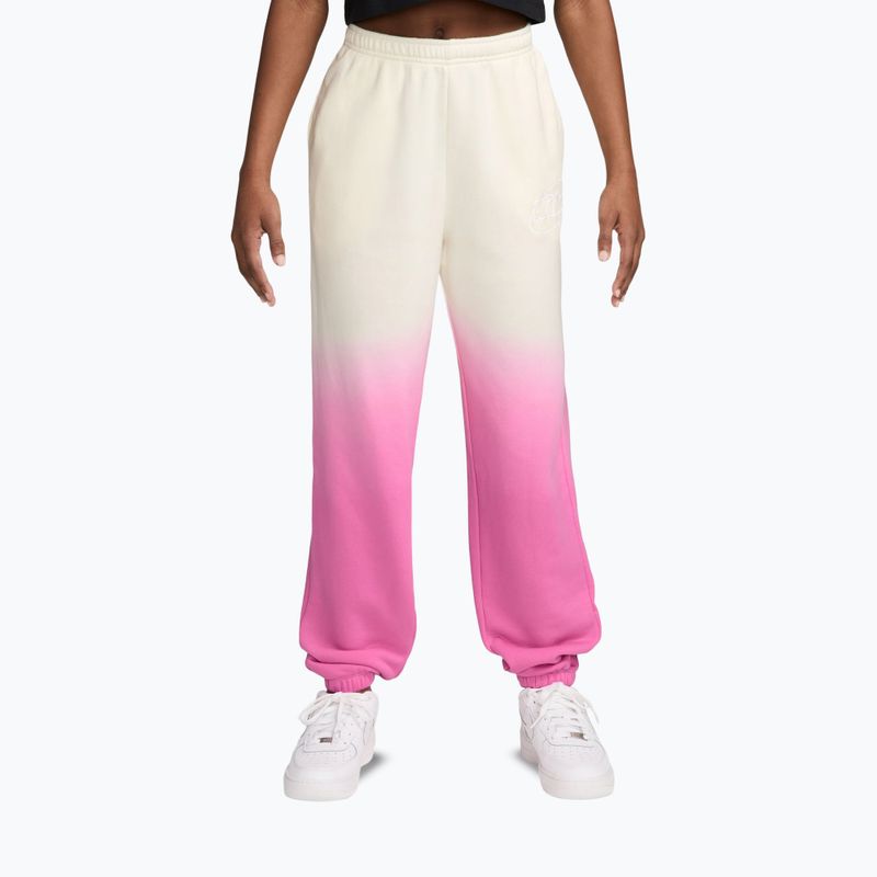 Pantaloni pentru copii Nike Sportswear Studio sail/playful pink