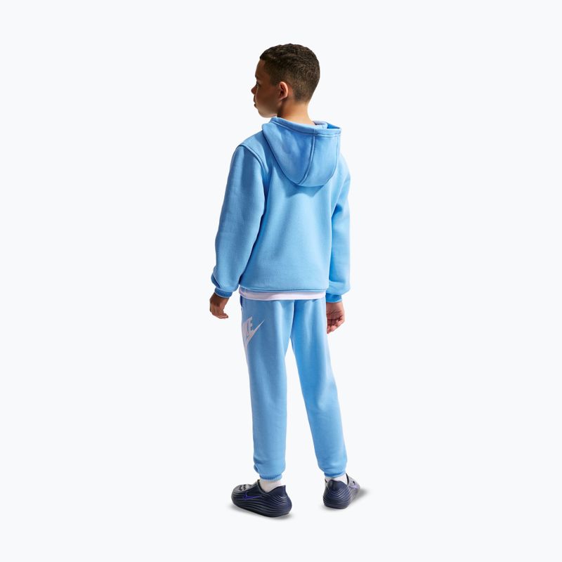 Bluză pentru copii Nike Sportswear Club Fleece football blue/white 3
