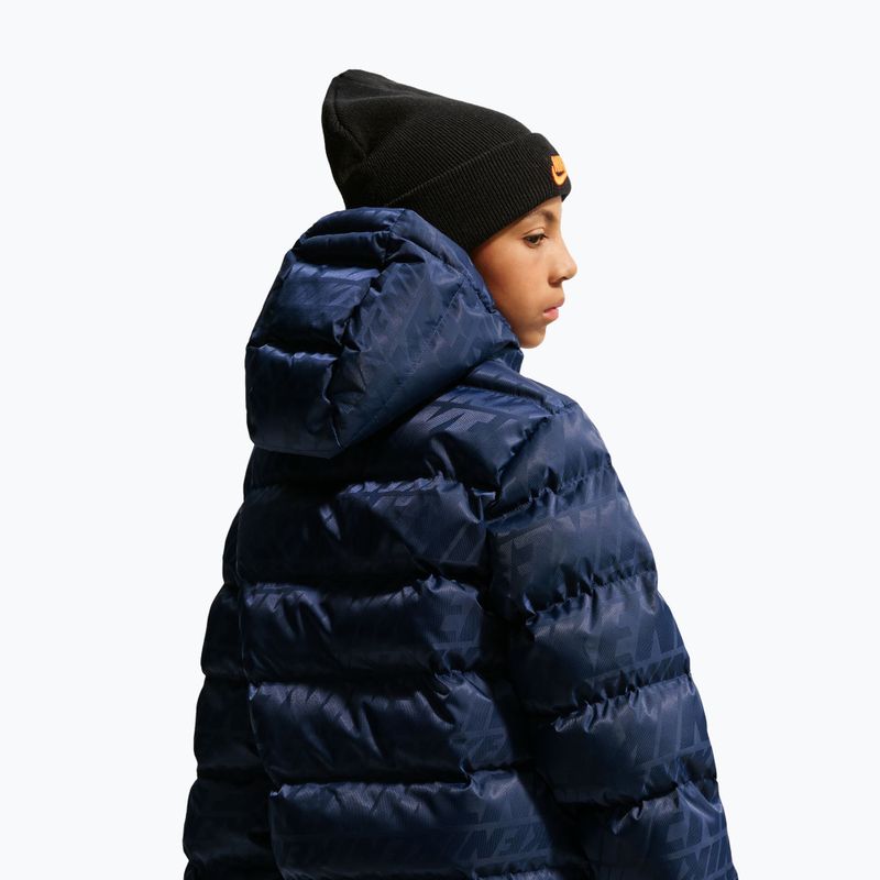 Geacă izolată pentru copii Nike Sportswear "All Day Play" midnight navy/white 4