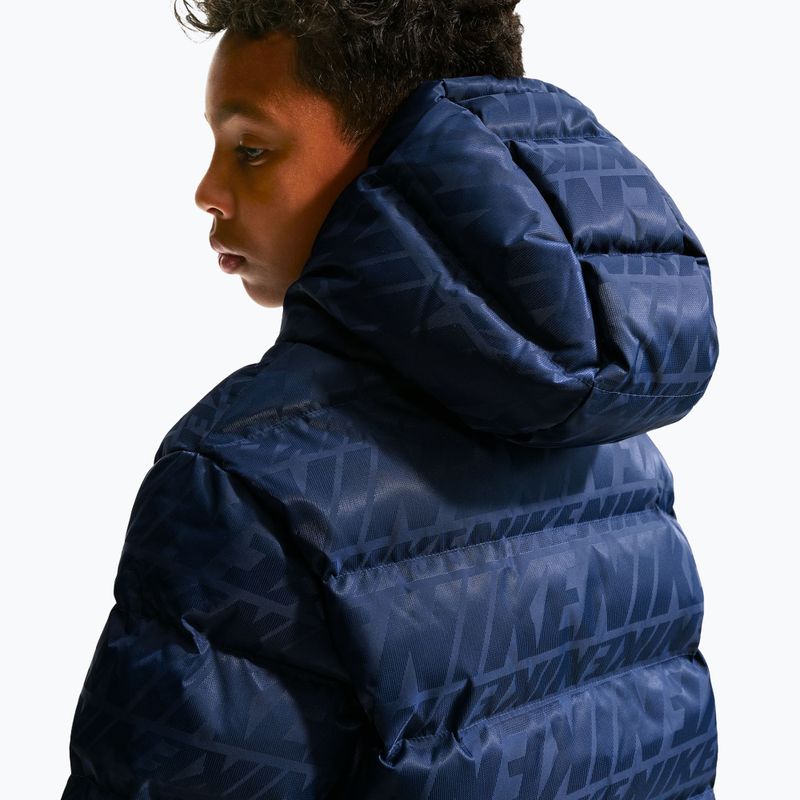 Geacă izolată pentru copii Nike Sportswear "All Day Play" midnight navy/white 6