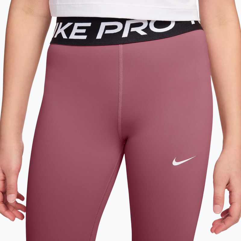 Colanți pentru copii Nike Pro pink smoke/white 3