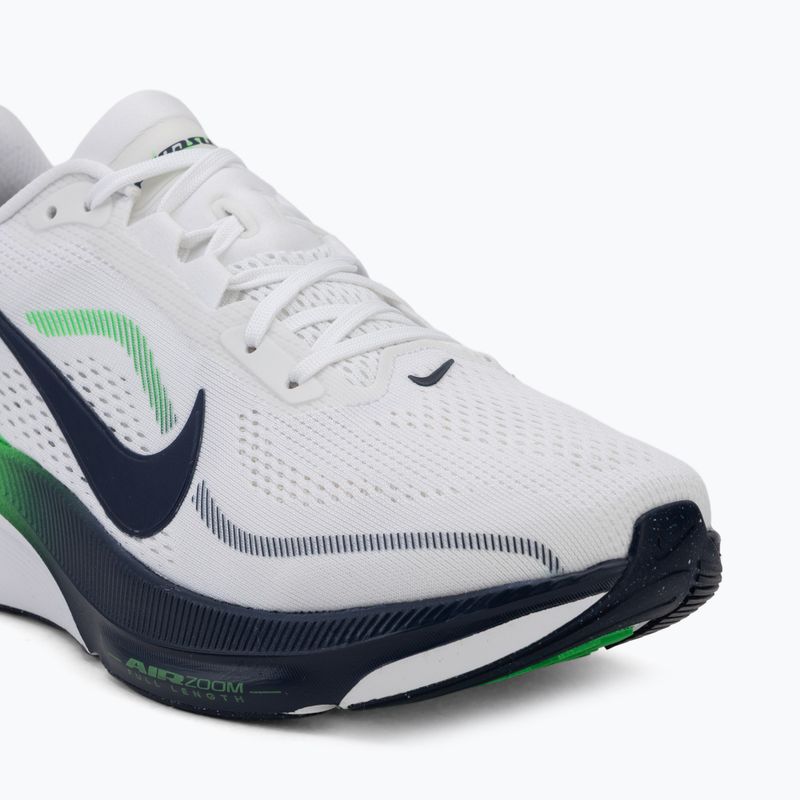 Încălțăminte de alergare pentru bărbați Nike Pegasus 42 white/green spark/midnight navy 7