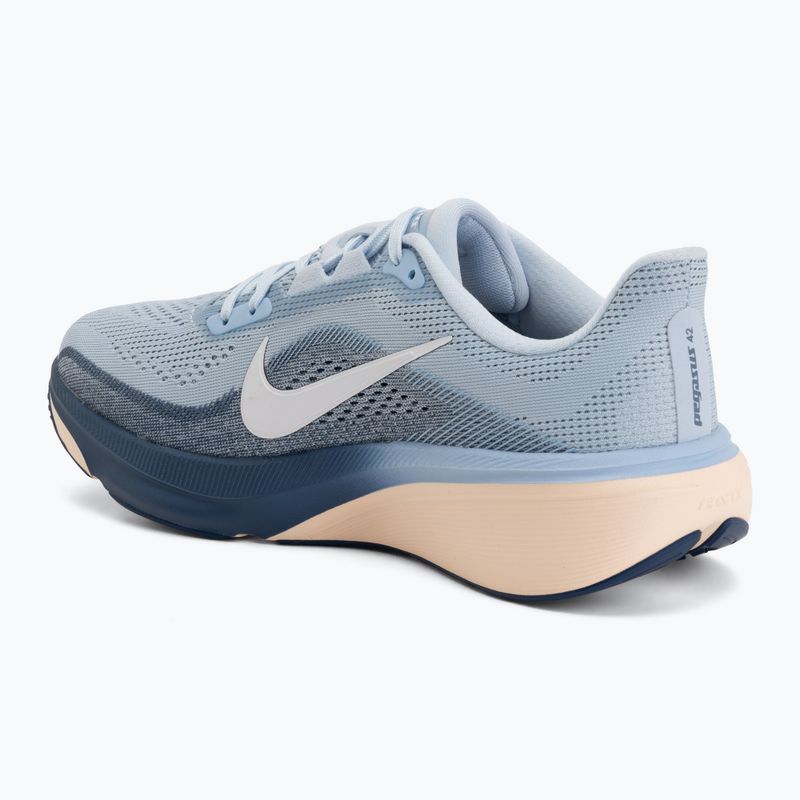 Încălțăminte de alergare pentru femei Nike Pegasus 42 hydrogen blue/mystic navy/aluminum/white 3