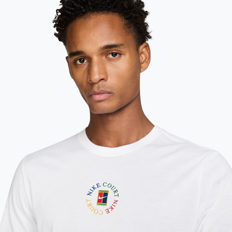 Tricou polo Nike Court Dri-Fit White 3