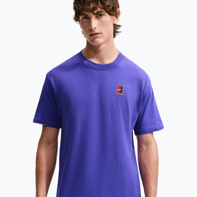 Tricou polo Nike Court Max90 Dark Concord 4