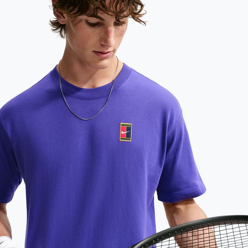 Tricou polo Nike Court Max90 Dark Concord 5