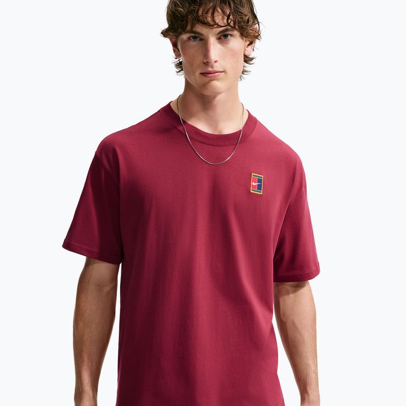 Tricou polo Nike Court Max90 Team Red 4