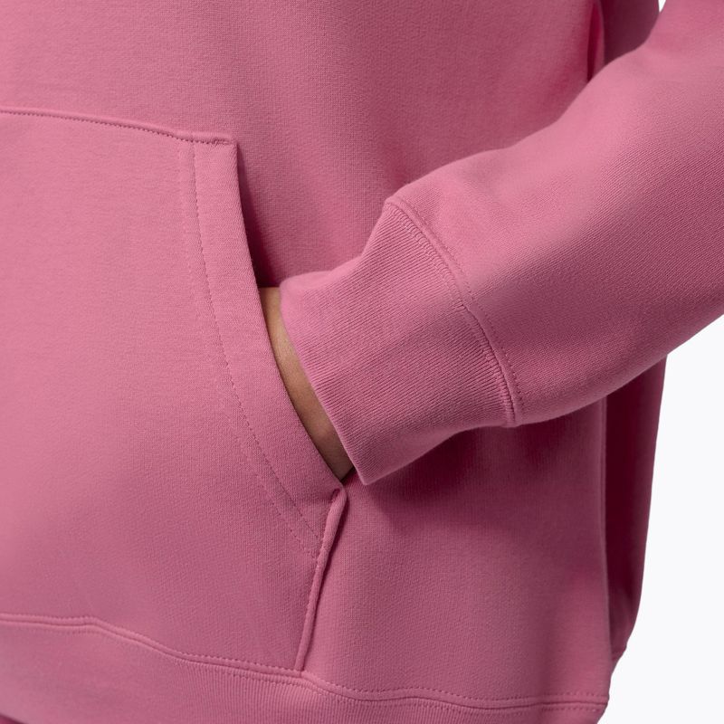 Bluză pentru femei Jordan Fleece Hoodie desert berry/white 7