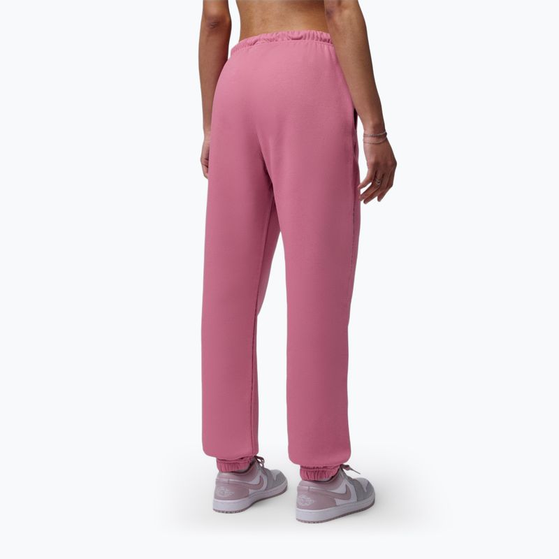 Pantaloni pentru femei Jordan Fleece desert berry/white 3