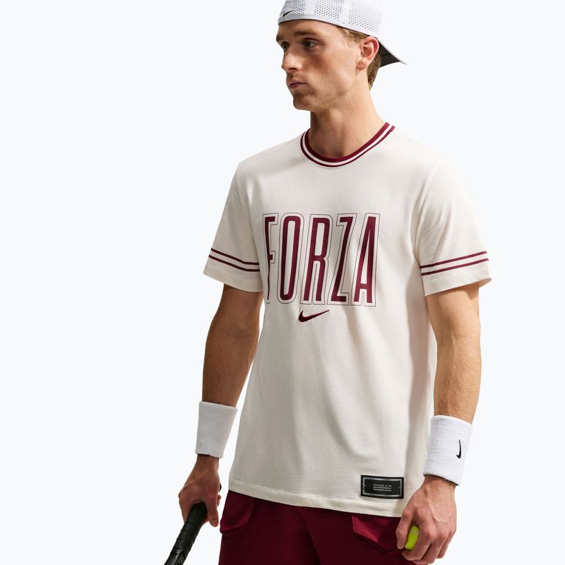Tricou polo Nike Court Dri-Fit Pale Ivory 4