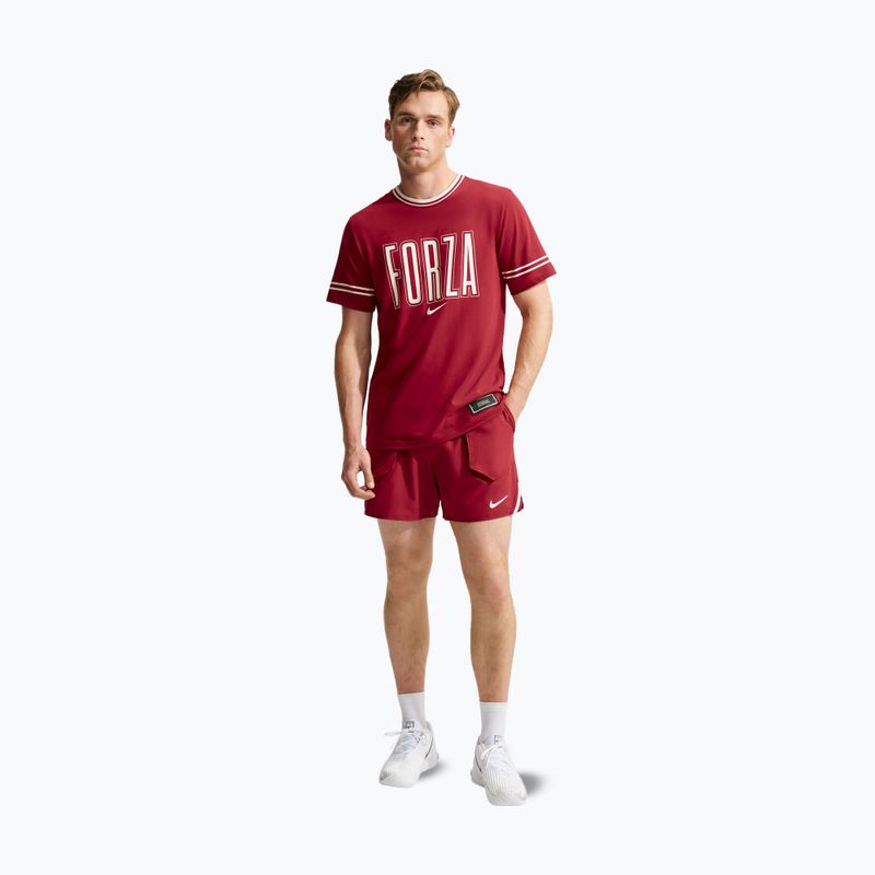 Tricou polo Nike Court Dri-Fit Team Red 2