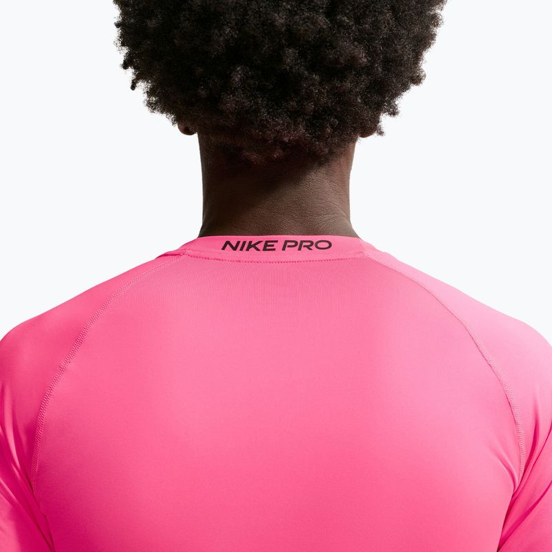 Tricou de antrenament bărbați Nike Pro hyper pink/black 4