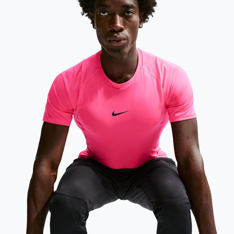 Tricou de antrenament bărbați Nike Pro hyper pink/black 5