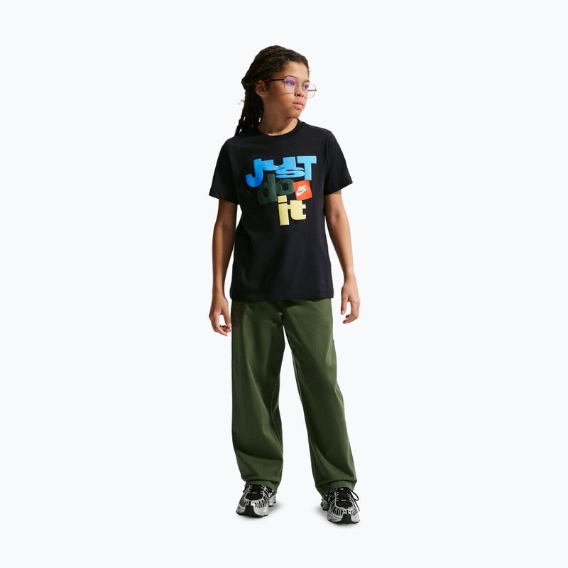 Tricou pentru copii Nike Sportswear Club black 2