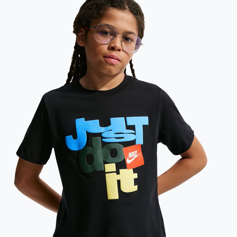 Tricou pentru copii Nike Sportswear Club black 4