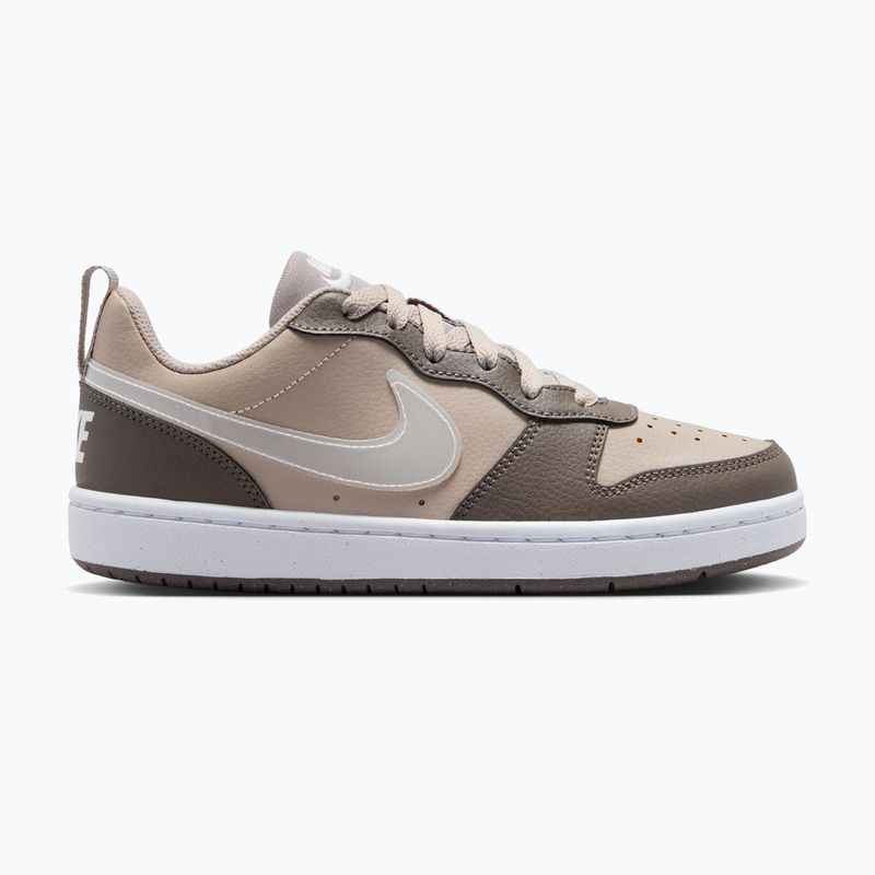 Încălțăminte pentru copii Nike Court Borough Low moon particle/cave stone/white/white