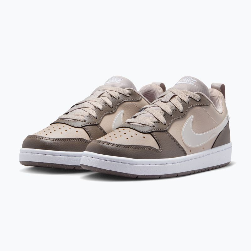 Încălțăminte pentru copii Nike Court Borough Low moon particle/cave stone/white/white 3