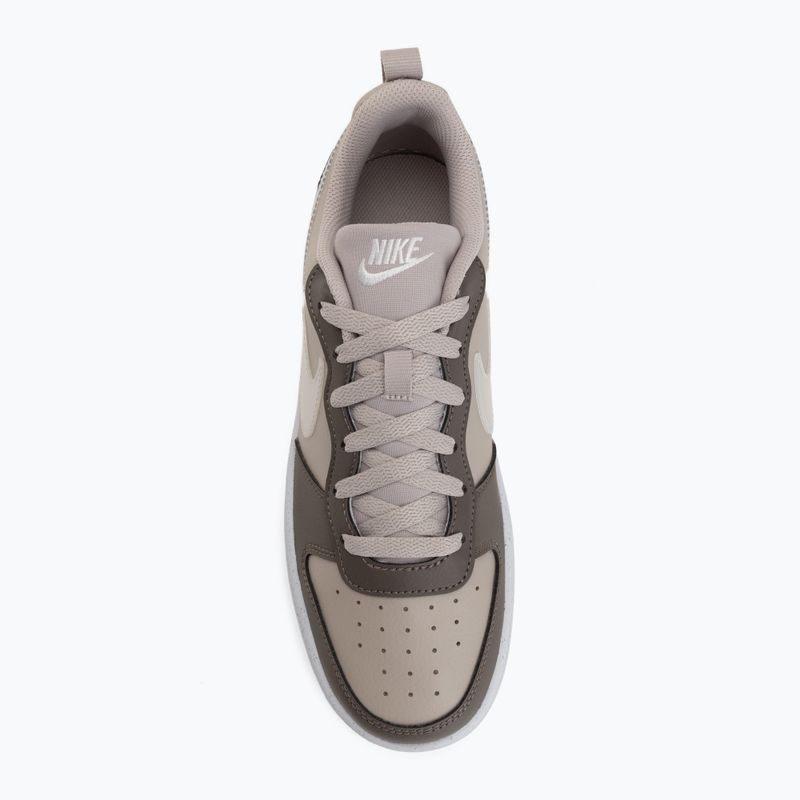 Pantofi Nike Court Borough Low moon particle/cave stone/white/white 5