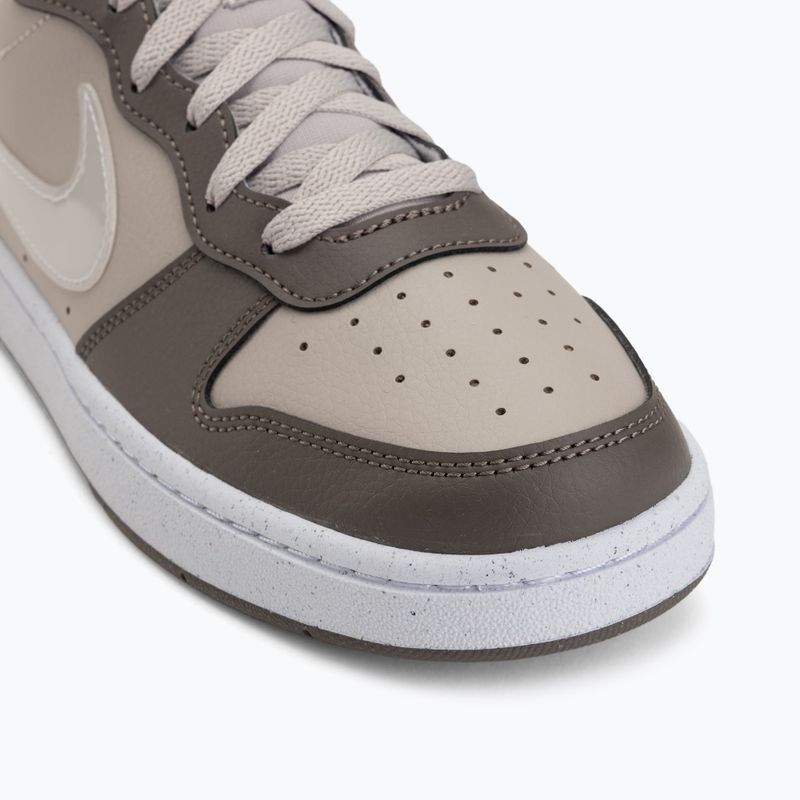Pantofi Nike Court Borough Low moon particle/cave stone/white/white 7