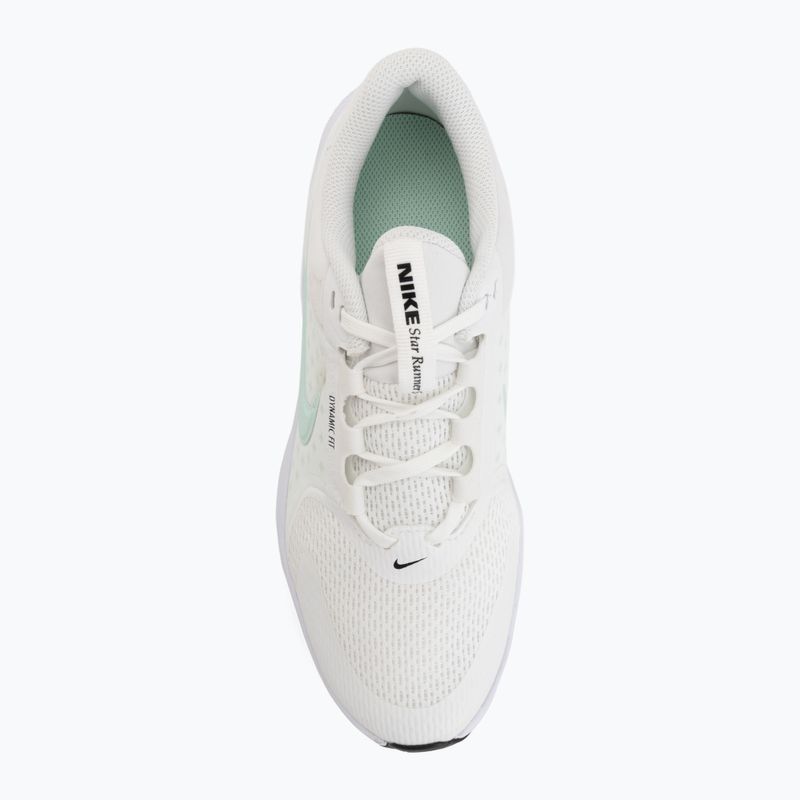 Pantofi de alergare Nike Star Runner 5 summit white/black/arctic green 5